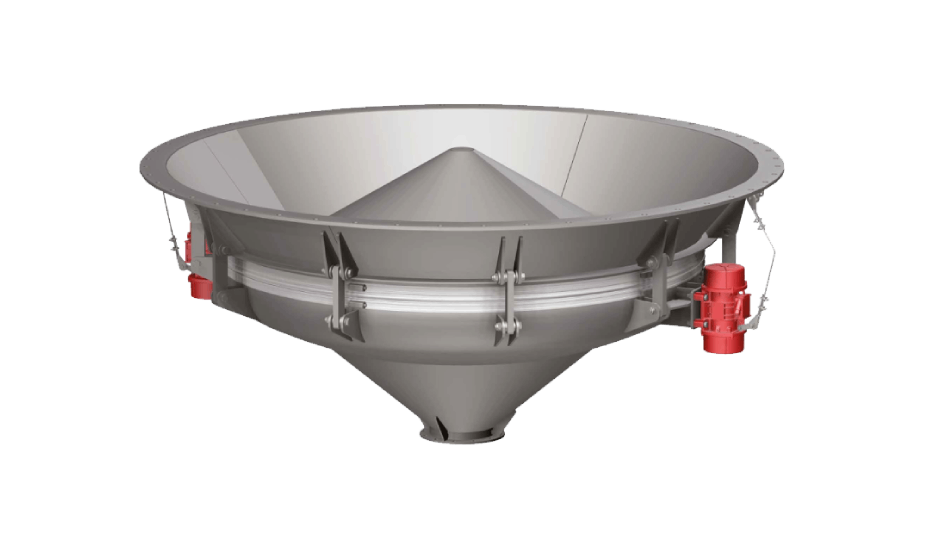 vibrating bin bottom