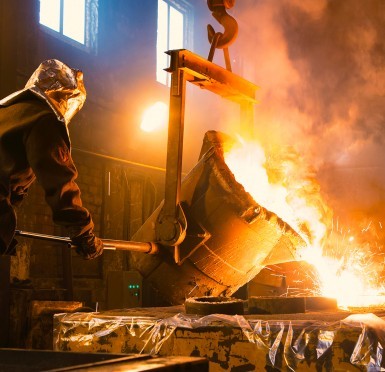 equipement vibrant industrie metallurgique