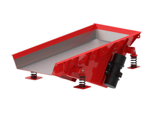 electromechanical vibrating extractor conveyor
