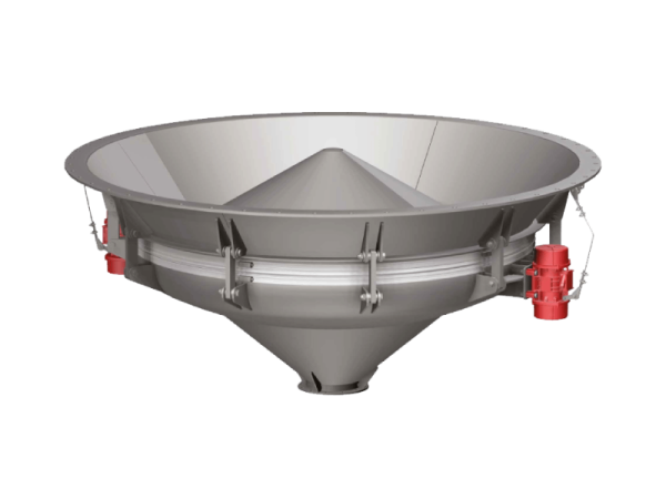vibrating bin bottom